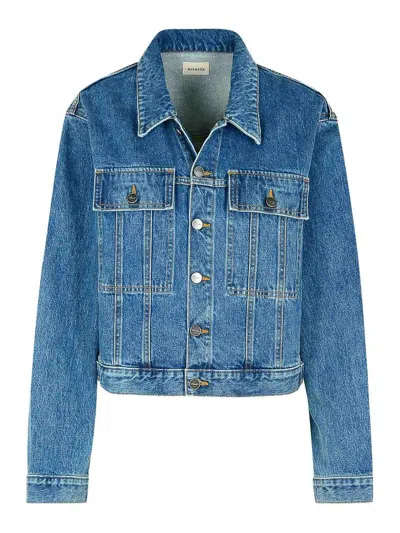 Khaite Light Blue Denim Jacket