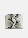 Khaite 'lina Crossbody' 'natural Python' Leather Crossbody Bag