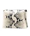 Khaite Lina Python-effect Leather Cross-body Bag In Nude