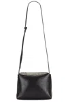 Khaite Lina Medium Crossbody Bag In Black