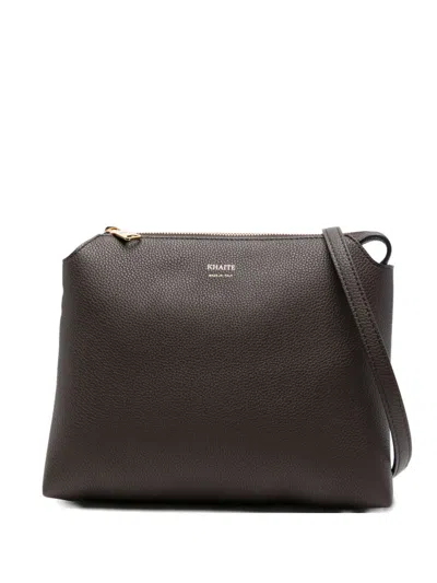 Khaite Lina Medium Leather Crossbody Bag