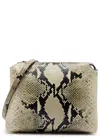 Khaite Womens Natural Lina Medium Leather Cross-body Bag In Beige