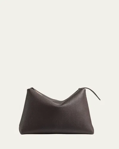 Khaite Lina Medium Zip Leather Crossbody Bag