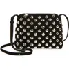 Khaite Lina Studed Suede Crossbody Bag