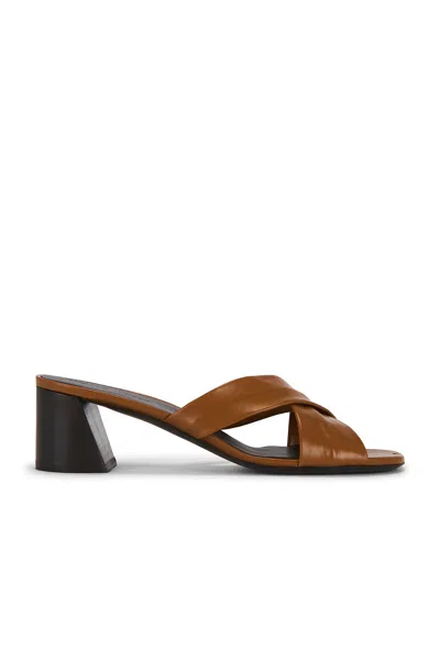 Khaite Liria 55mm Leather Sandals In Multi