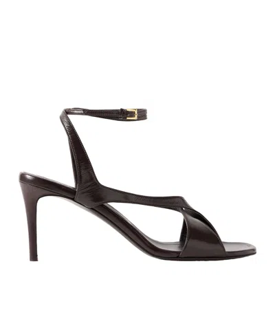 KHAITE KHAITE LIRIA ANKLE STRAP SANDALS