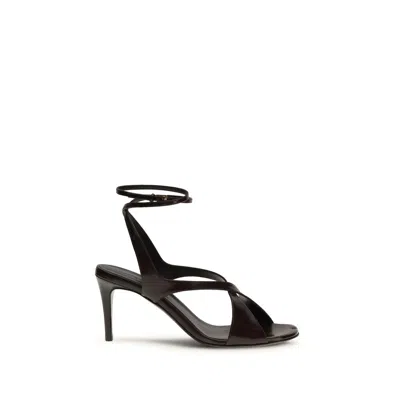 Khaite Liria Heel Sandal In Black