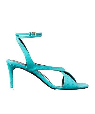Khaite Liria High-heeled Sandals In Blue