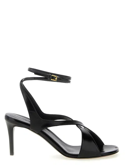 Khaite 'liria' Sandals In Black