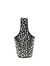 Khaite Livia Small Studded Suede Bucket Bag