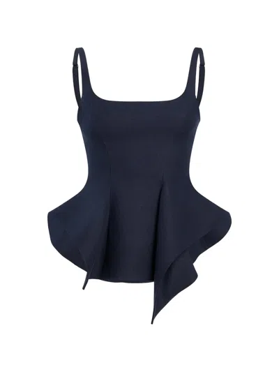 Khaite Loa Top In Blue