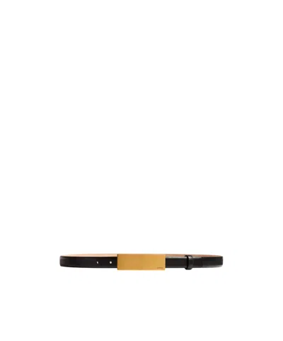 Khaite Logo Belt In Pattern