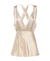 Khaite Logo Dress In Nude