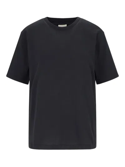 Khaite Womens Black Mae Short-sleeves Cotton-jersey T-shirt Xs