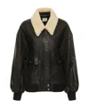 Khaite Leather Shellar Jacket