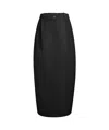 Khaite Logo Patch And Detachable Self-tie Fastening At Face.... In Black
