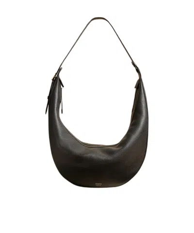 Khaite Augustina Hobo Bag In Black