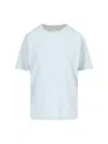Khaite Logo T-shirt In Blue