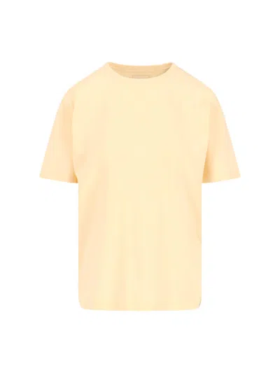 KHAITE KHAITE LOGO T-SHIRT – YELLOW
