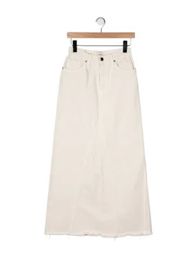 Pre-owned Khaite Long Skirt In Multi