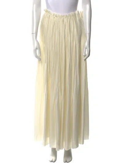 Pre-owned Khaite Long Skirt In Neutral