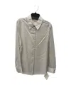 Khaite Long Sleeve Shirt In Gray