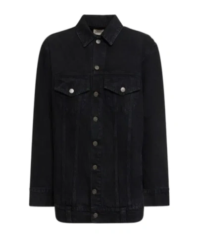 Khaite Long-sleeved Button Denim Jacket