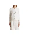 Khaite Long-sleeved Casual Jacket In White
