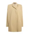 Khaite Long-sleeved Coat In Multi
