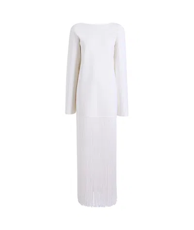 KHAITE KHAITE PALEY V-BACK MAXI DRESS