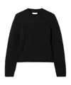 Khaite Long-sleeved Knitted Shirt In Black