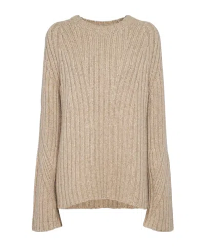 Khaite Long-sleeved Knitted Sweater