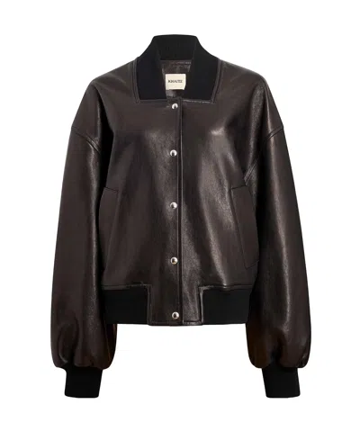 KHAITE KHAITE SPENCE LONG-SLEEVED JACKET