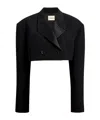 Khaite Long-sleeved Suit Jacket In Black