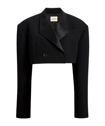 Khaite Long-sleeved Suit Jacket In Black