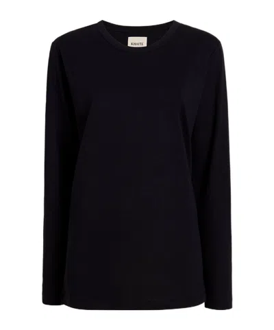 KHAITE KHAITE MORTON LONG-SLEEVED T-SHIRT