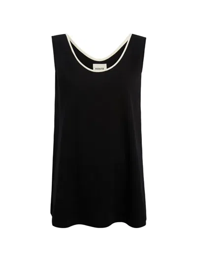 Khaite Longo Top In Black