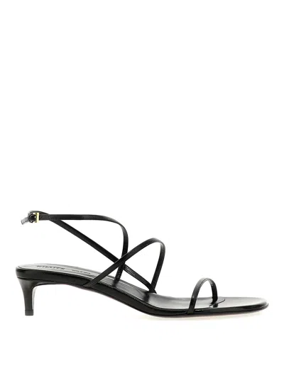 KHAITE SANDALIAS - NEGRO