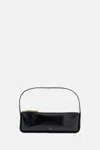 Khaite Lori Crackle Patent Leather Shoulder Bag