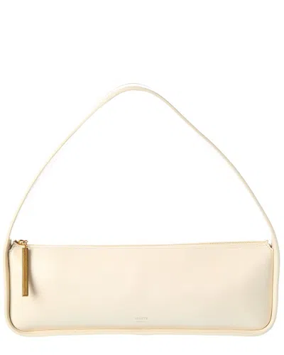 Khaite Lori Leather Baguette In White