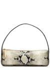 Khaite Lori Python-embossed Leather Shoulder Bag