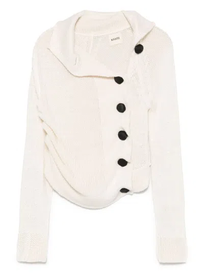 KHAITE LORRAI CARDIGAN - WOMEN'S - SILK