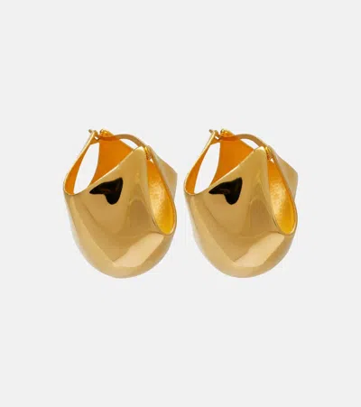 Khaite Lotus 18kt Gold-plated Earrings