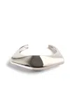 Khaite Lotus Cuff In Silver