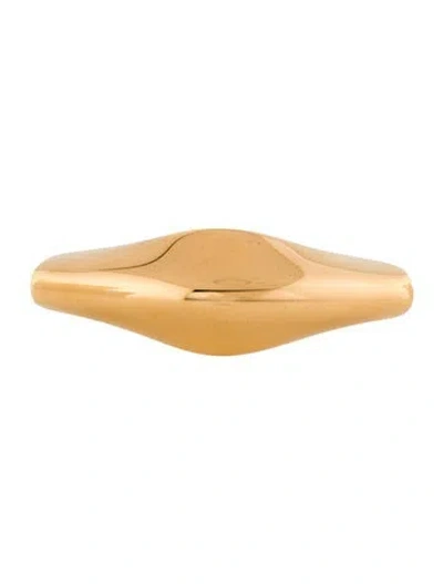 Pre-owned Khaite Lotus Cuff Bracelet, 7.5" In Multi