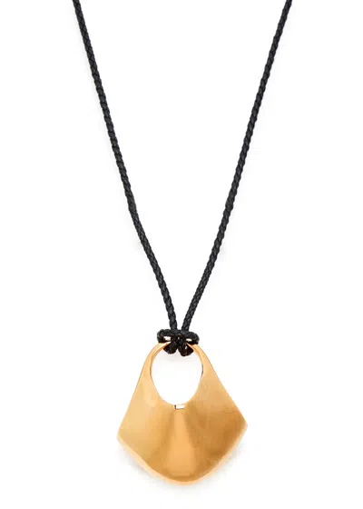 Khaite Lotus Medium 19kt Gold-plated Pendant Necklace