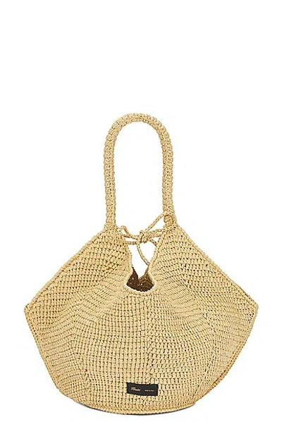 Khaite Lotus Medium Bag In Natural