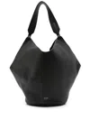 Khaite Lotus Medium Leather Shoulder Bag