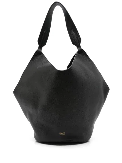 Khaite Lotus Medium Leather Shoulder Bag