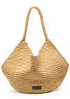 Khaite Lotus Medium Raffia Tote